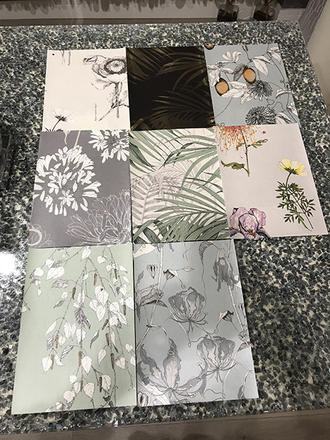 Shangri La Wallpaper at Exhibition