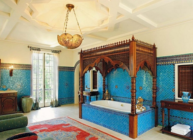 Moroccan inspired Bathroom