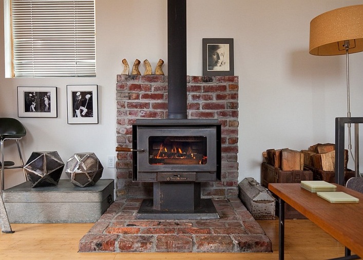 Incorporating Firewood into an Interior Design